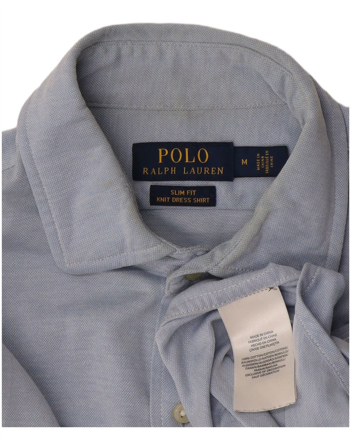 Ralph Lauren Herre Slim Fit skjorte Medium Blue Bomuld