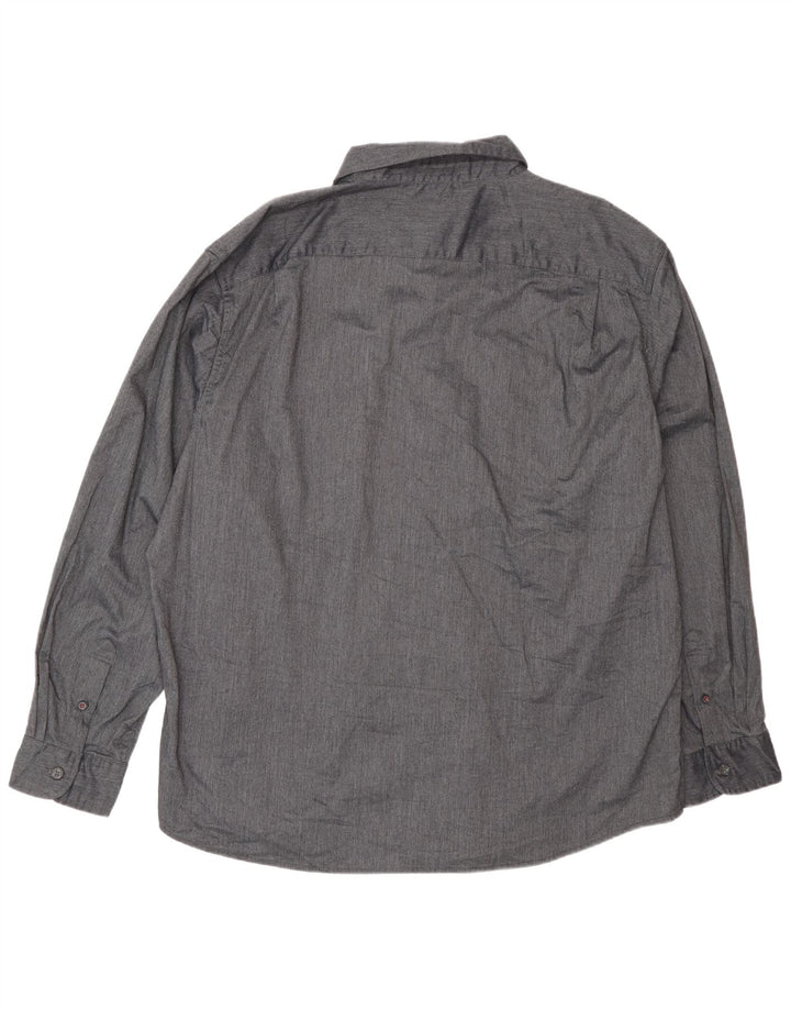 Wrangler herreskjorte 2XL grå bomuld
