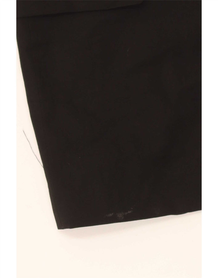 Zara Herre 2-knaps blazerjakke EU 50 Medium Sort Polyester