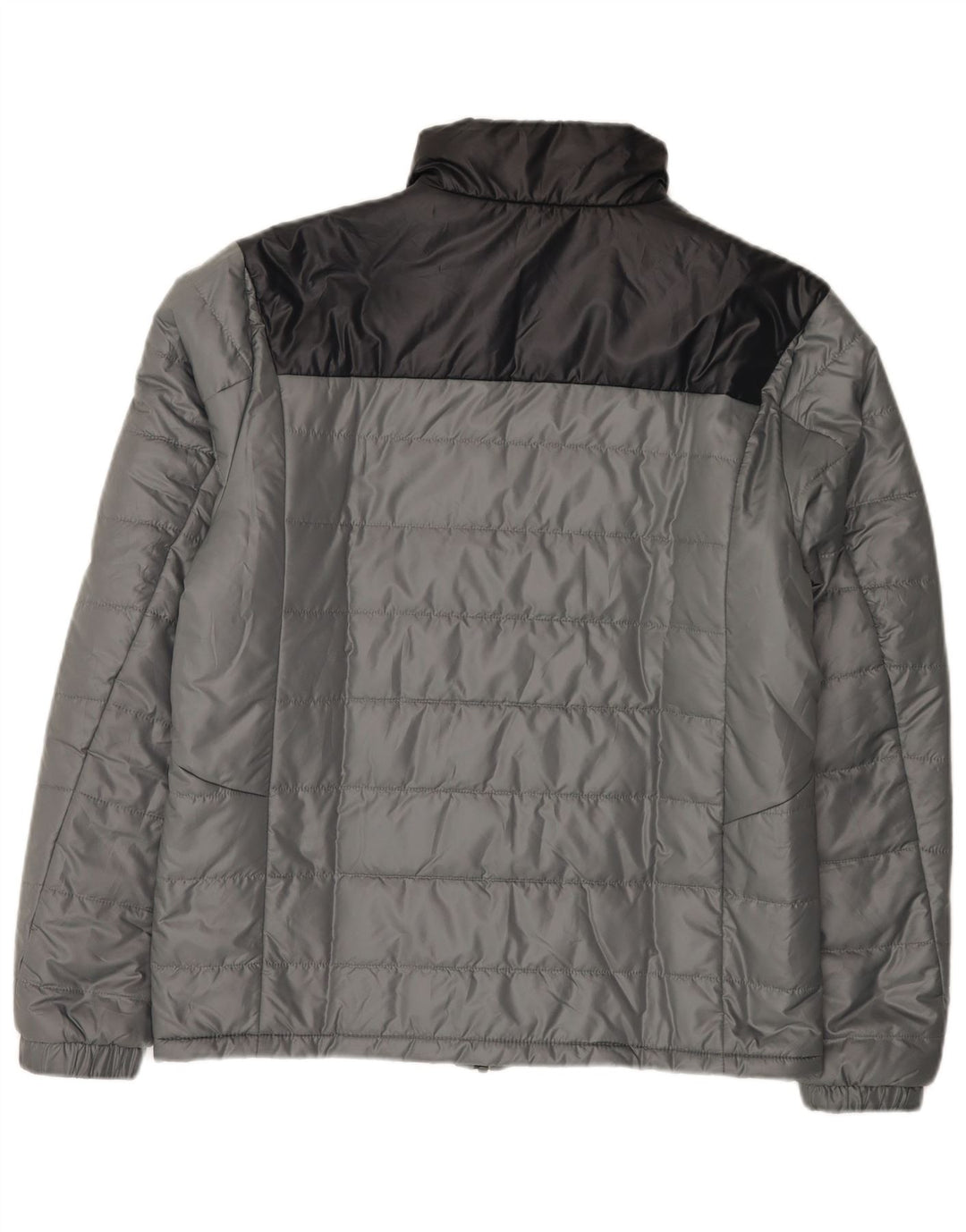 Adidas Polstret Herrejakke UK 38 Medium Grey Colourblock Polyester