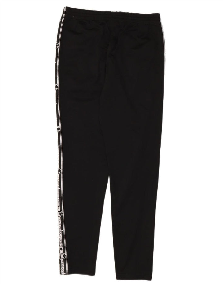 Champion Herre grafisk træningsdragt Bukser Joggers Medium Sort Colourblock