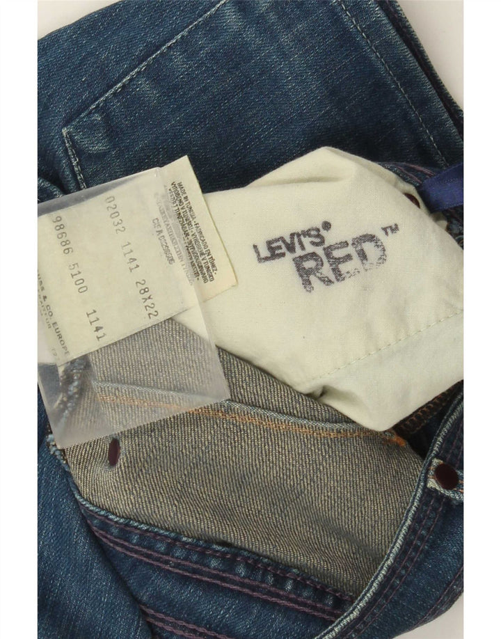 Levi's Dame-denimnederdel W28 Medium Blue Bomuld