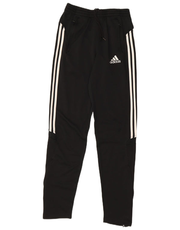 Adidas Mens Tracksuit Trousers UK 38/40 Medium Black Polyester