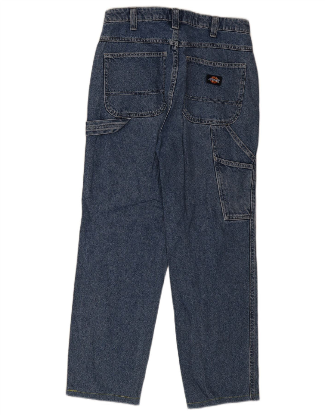 Dickies Dame Cargo Straight Jeans W27 L26 Blå
