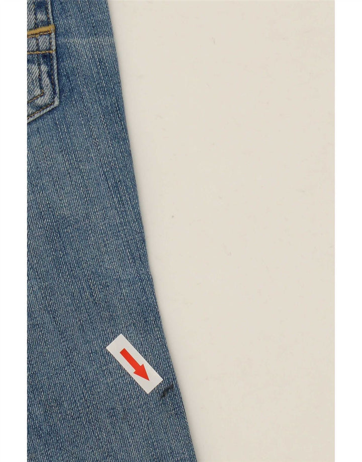 Tommy Hilfiger Dame Milan Distressed Denim Shorts Medium W30 Blå