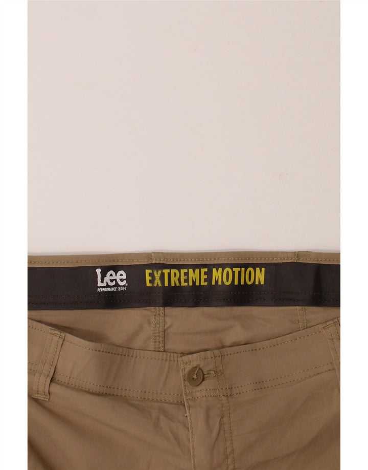LEE Mens Cargo Shorts W44 2XL Beige Cotton Vintage Lee and Second-Hand Lee from Messina Hembry 