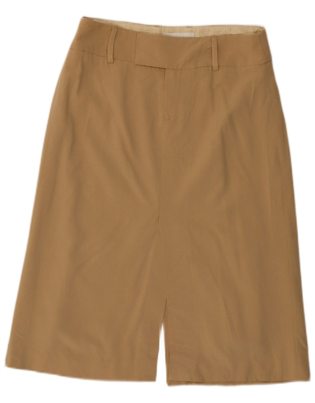 Zara Dame A-Line Nederdel IT 40 Small W30 Khaki Polyester