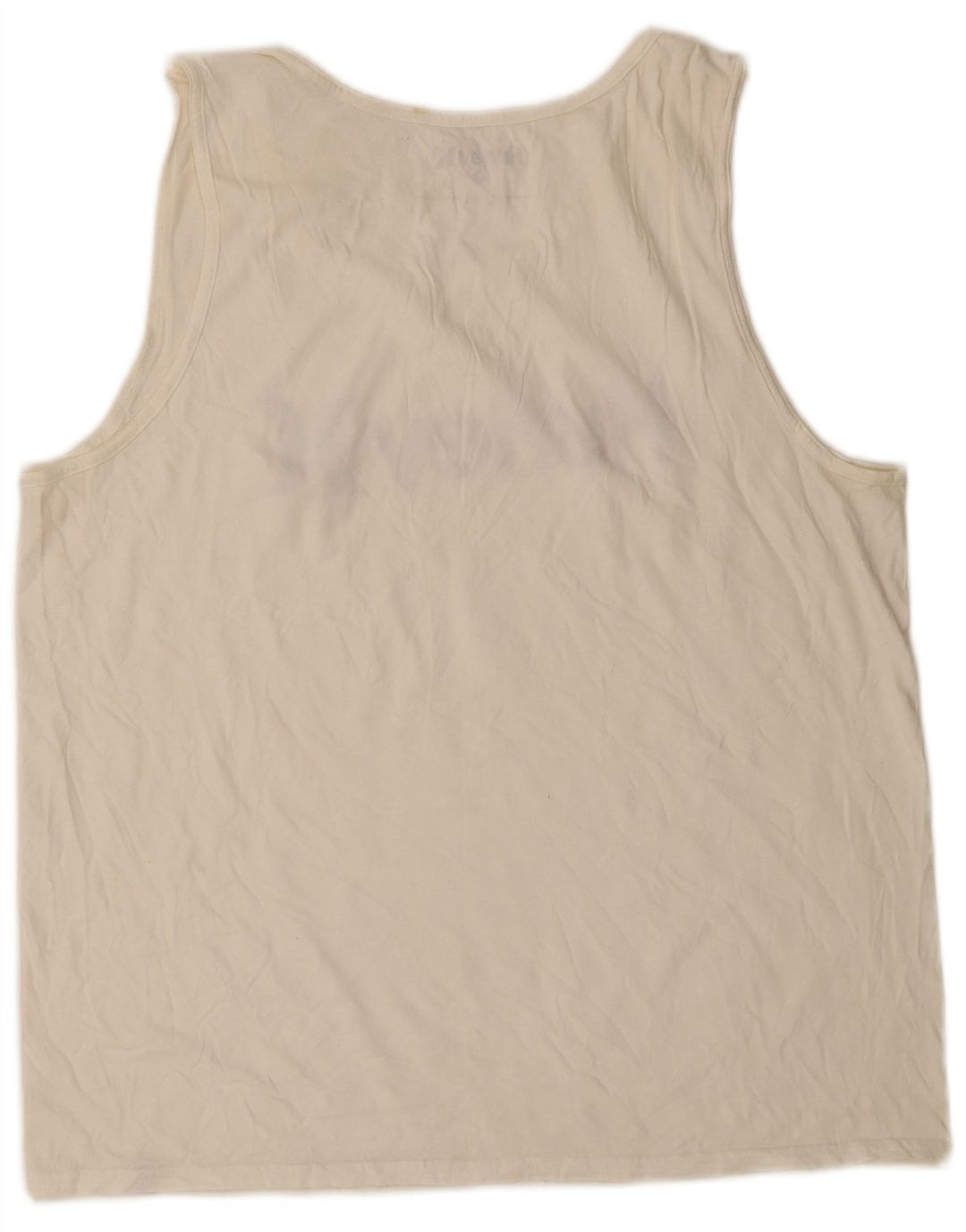 HURLEY Herre grafisk vest Top XL Hvid bomuld