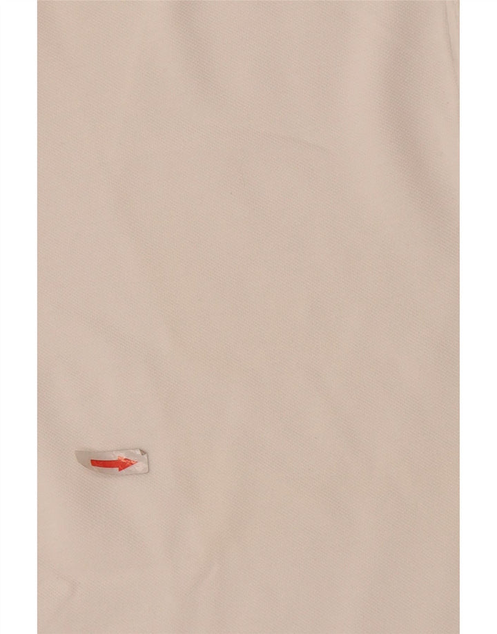 Nike herre poloshirt XL hvid bomuld