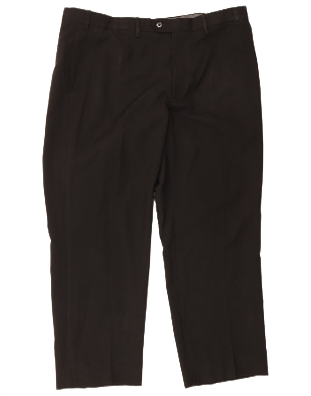 Marks & Spencer Damebukser med normal pasform W38 L29 sort polyester