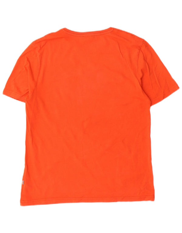 Hugo Boss Boys Regular Fit grafisk T-shirt top 13-14 år Small Orange