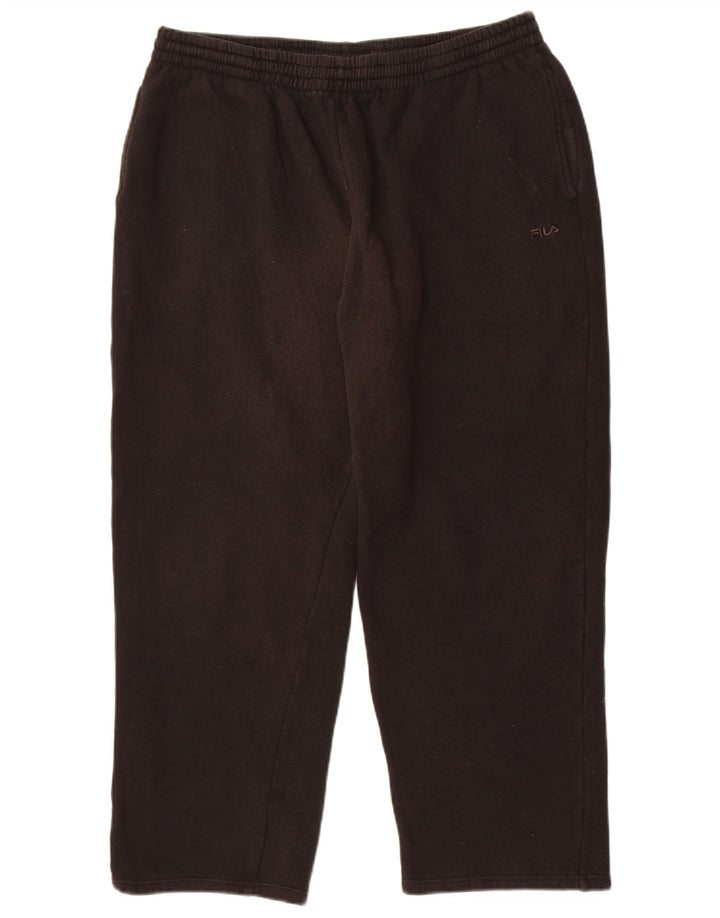 Fila Træningsdragt bukser til mænd XL sort bomuld