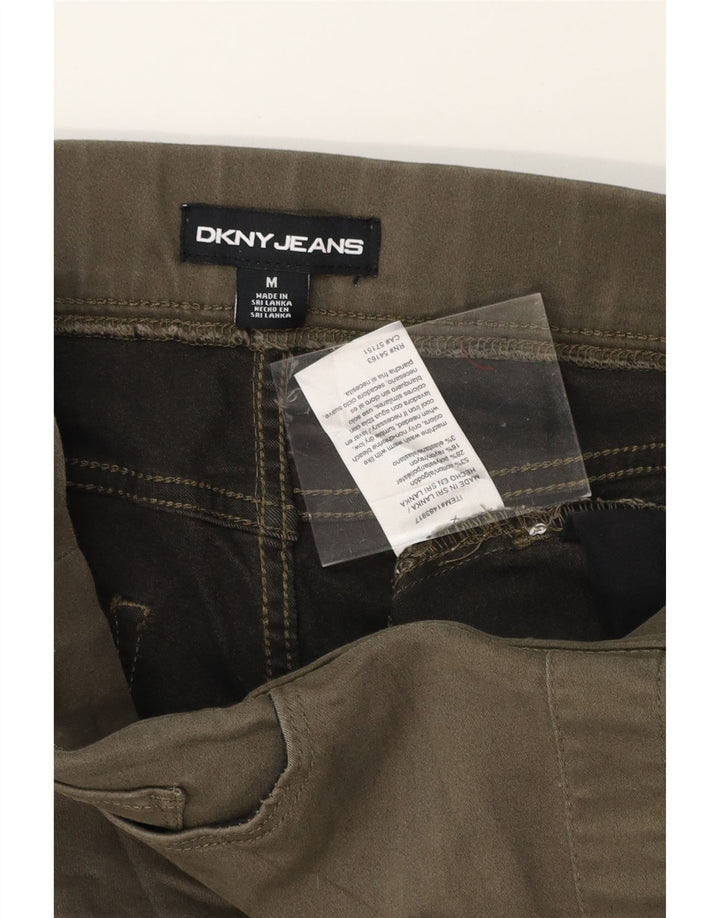 DKNY Womens Casual Shorts Medium W30 Khaki Cotton Vintage Dkny and Second-Hand Dkny from Messina Hembry 