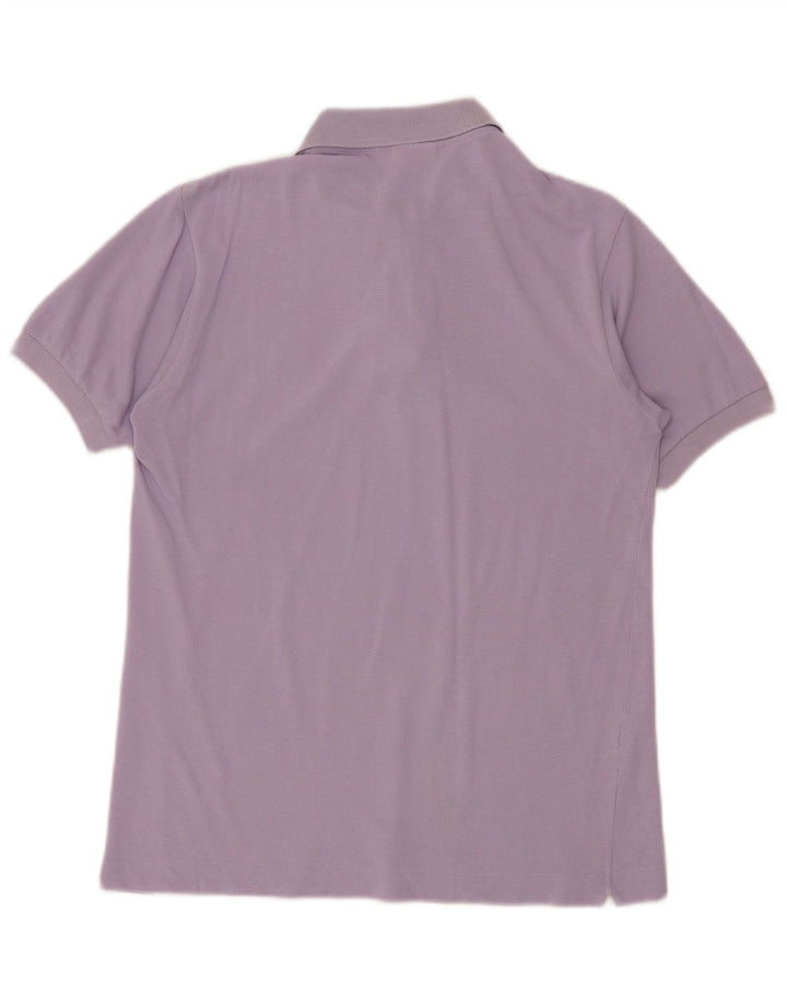Lacoste herre poloshirt størrelse 3 Lille lilla bomuld