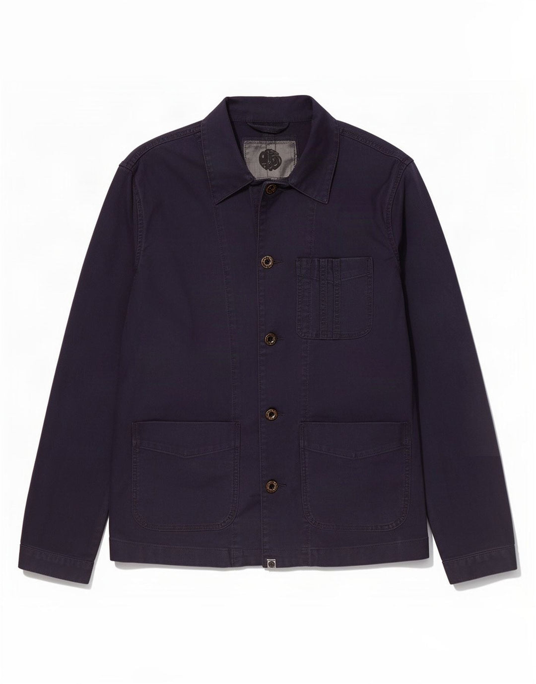 Pretty Green Herre Utility Jacket UK 40 Large Navy Blue Cotton