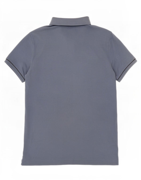 Massimo Dutti Herre Polo Shirt Medium Blue