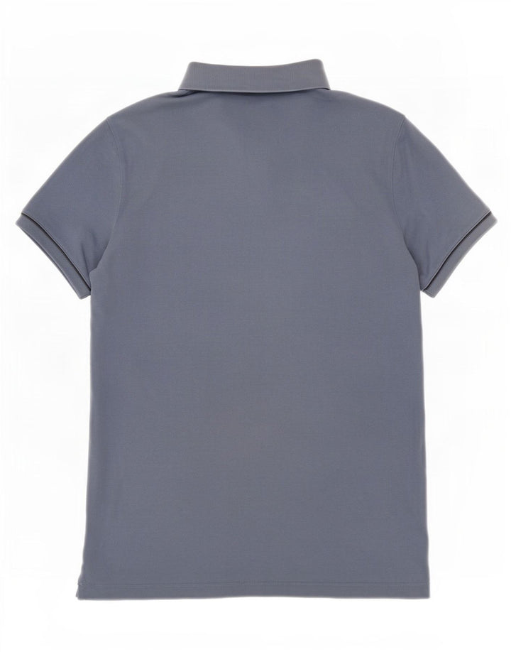 Massimo Dutti Herre Polo Shirt Medium Blue