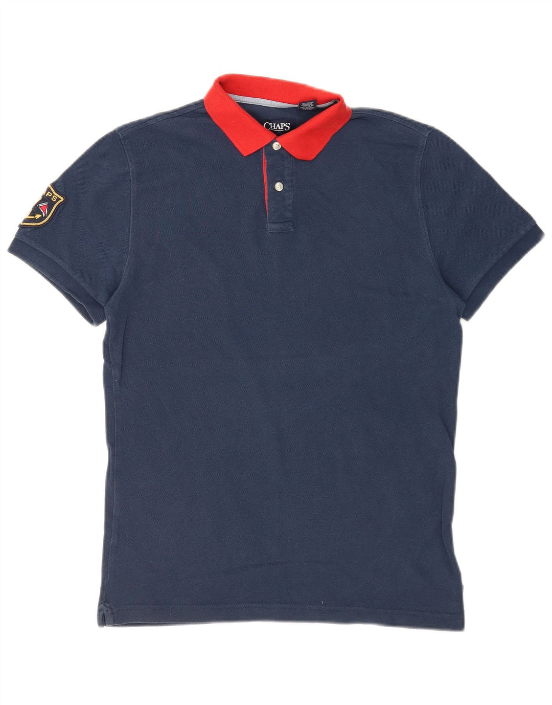 CHAPS Rugby Polo Shirt til mænd Lille marineblå bomuld