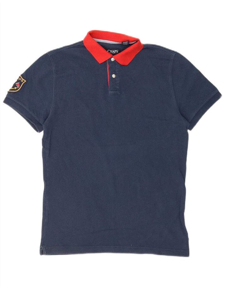 CHAPS Rugby Polo Shirt til mænd Lille marineblå bomuld