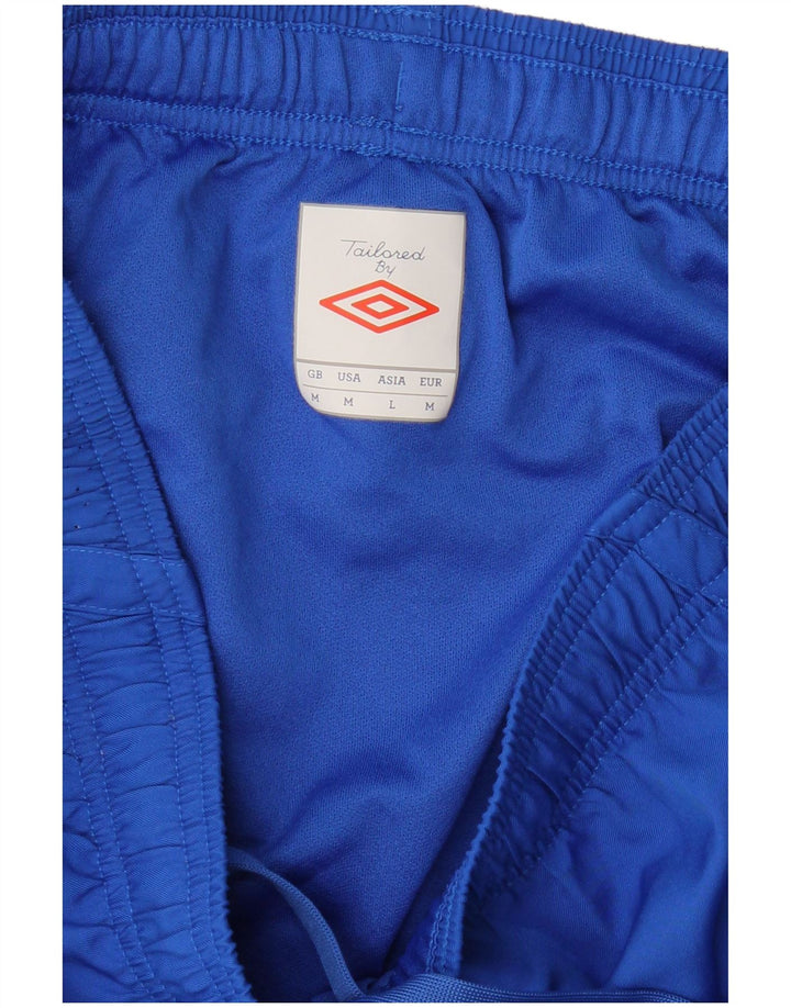 UMBRO Herre grafiske sportsshorts mellemblå polyester
