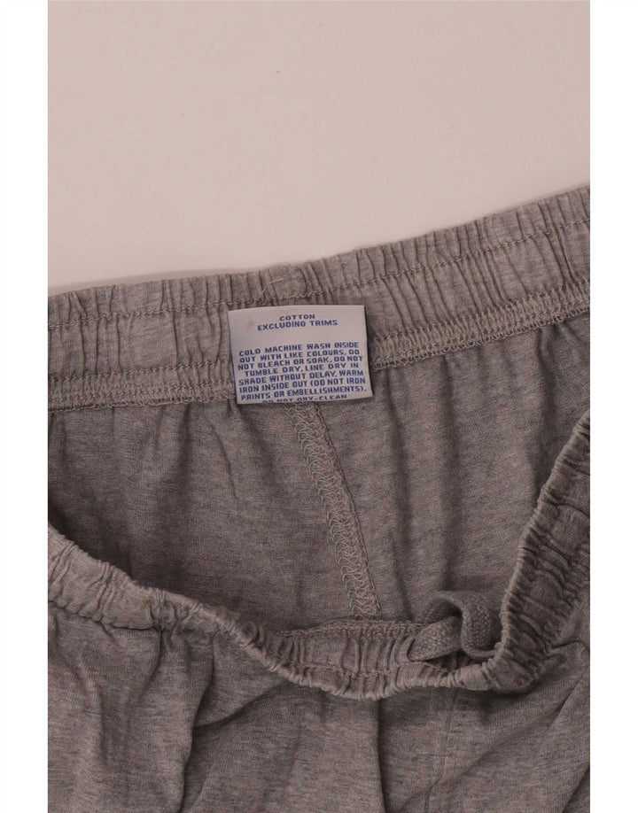 Champion Herre grafiske almindelige sportsshorts Små grå bomuld