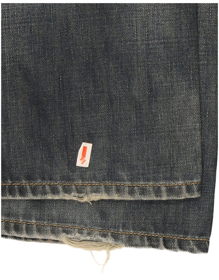 Armani Dame Bootcut Jeans W30 L32 Blå Bomuld