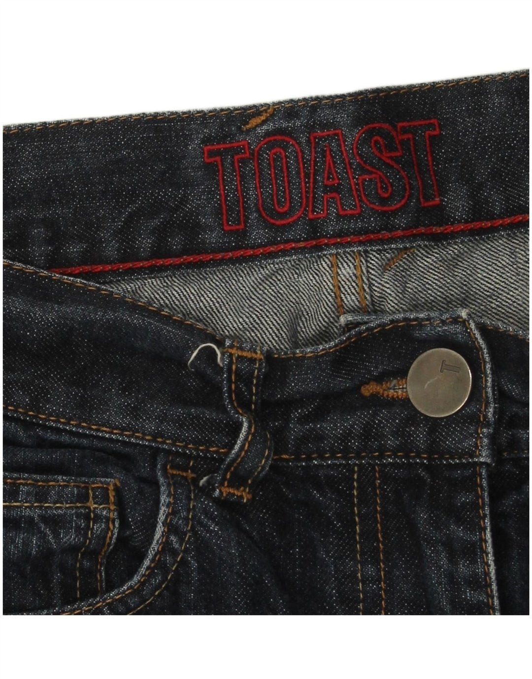 Toast Dame Straight Jeans W32 L27 Blå