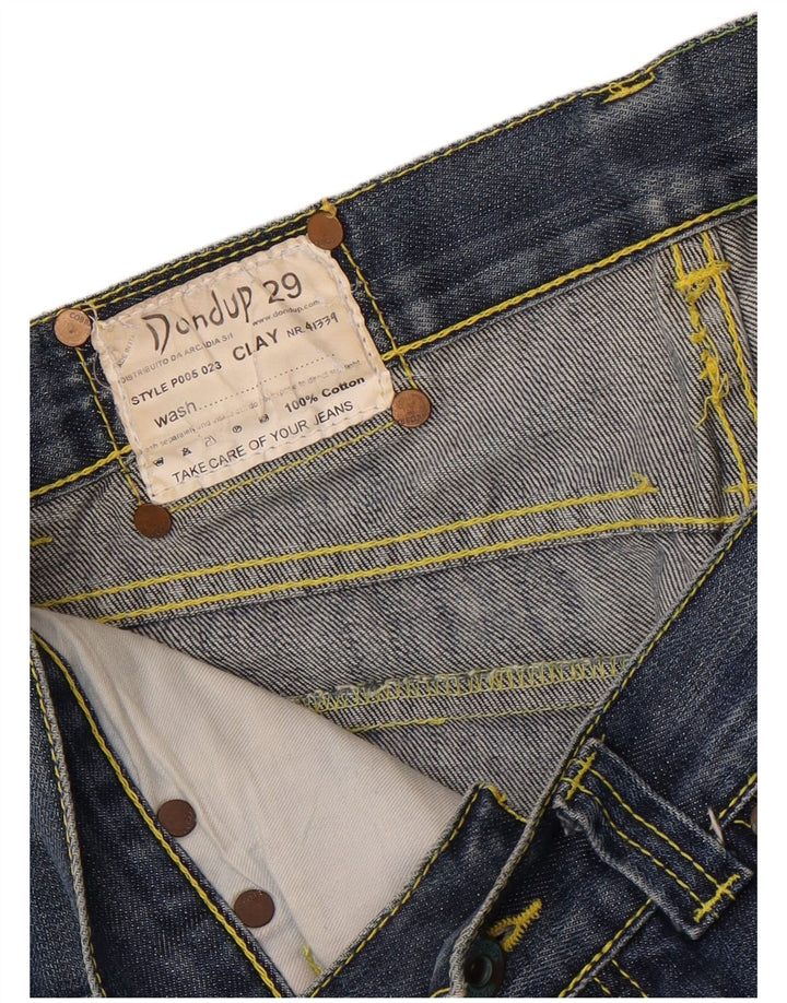 Dondup Dame Stan Dart Straight Jeans W29 L32 Blå Bomuld