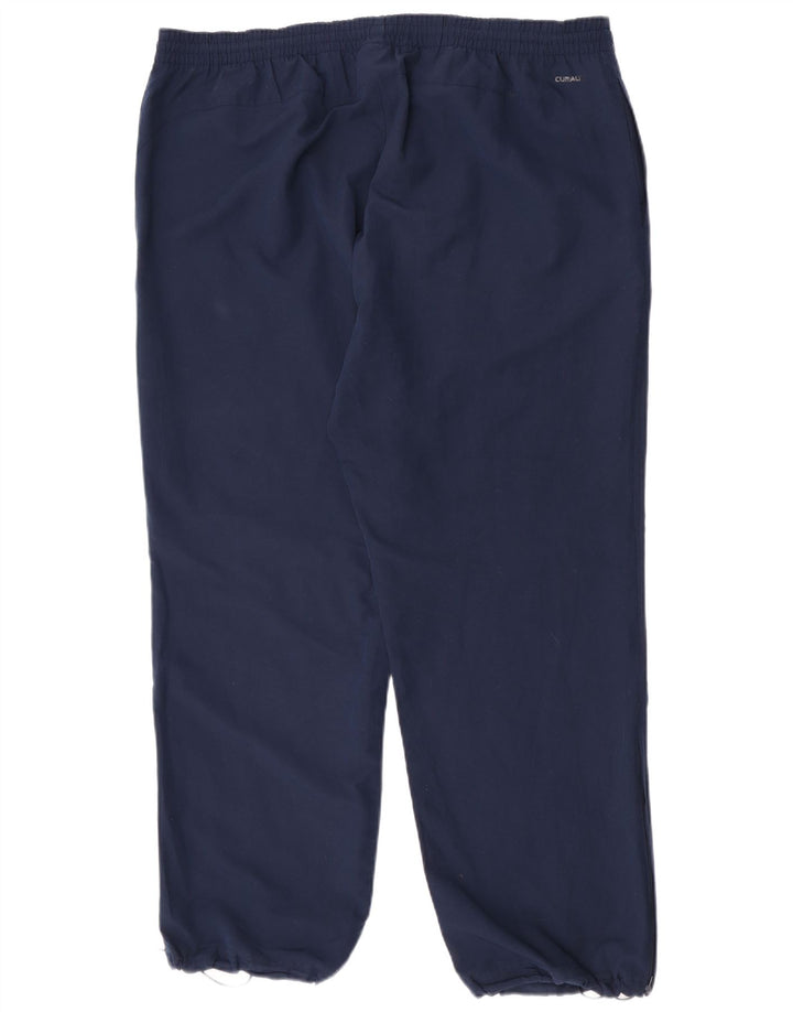 Adidas Herre Climalite træningsdragt bukser 2XL marineblå polyester