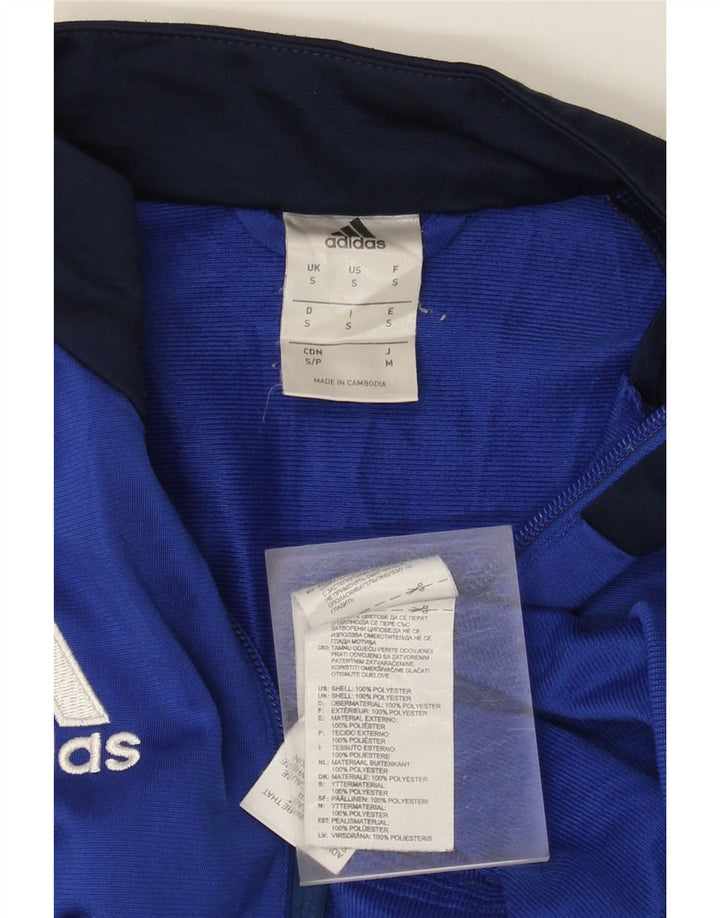 Adidas Træningsdragt til mænd Top jakke Lille blå Colourblock Polyester