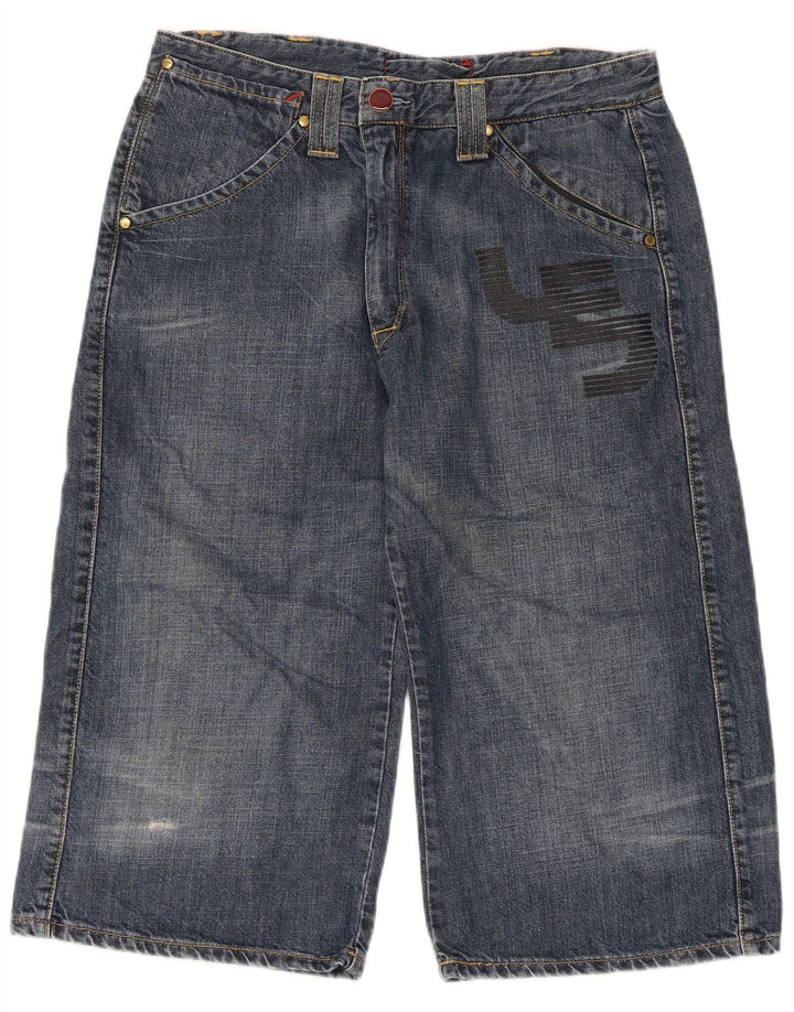 Levi's Herre grafiske denim Bermuda Shorts Medium W32 Blå Bomuld