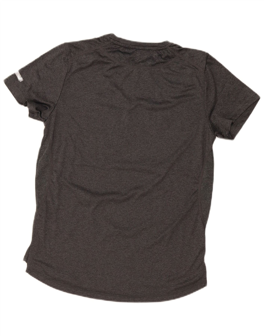 Ellesse Herre Slim Fit Grafisk T-Shirt Top Lille Grå Polyester