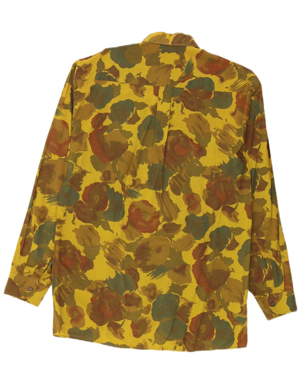 Casa Moda herreskjorte str. 38 Medium Green Floral Viscose