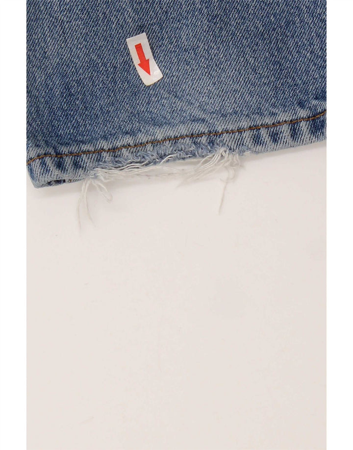Levi's Dame 581 Straight Jeans W34 L32 Blå Bomuld