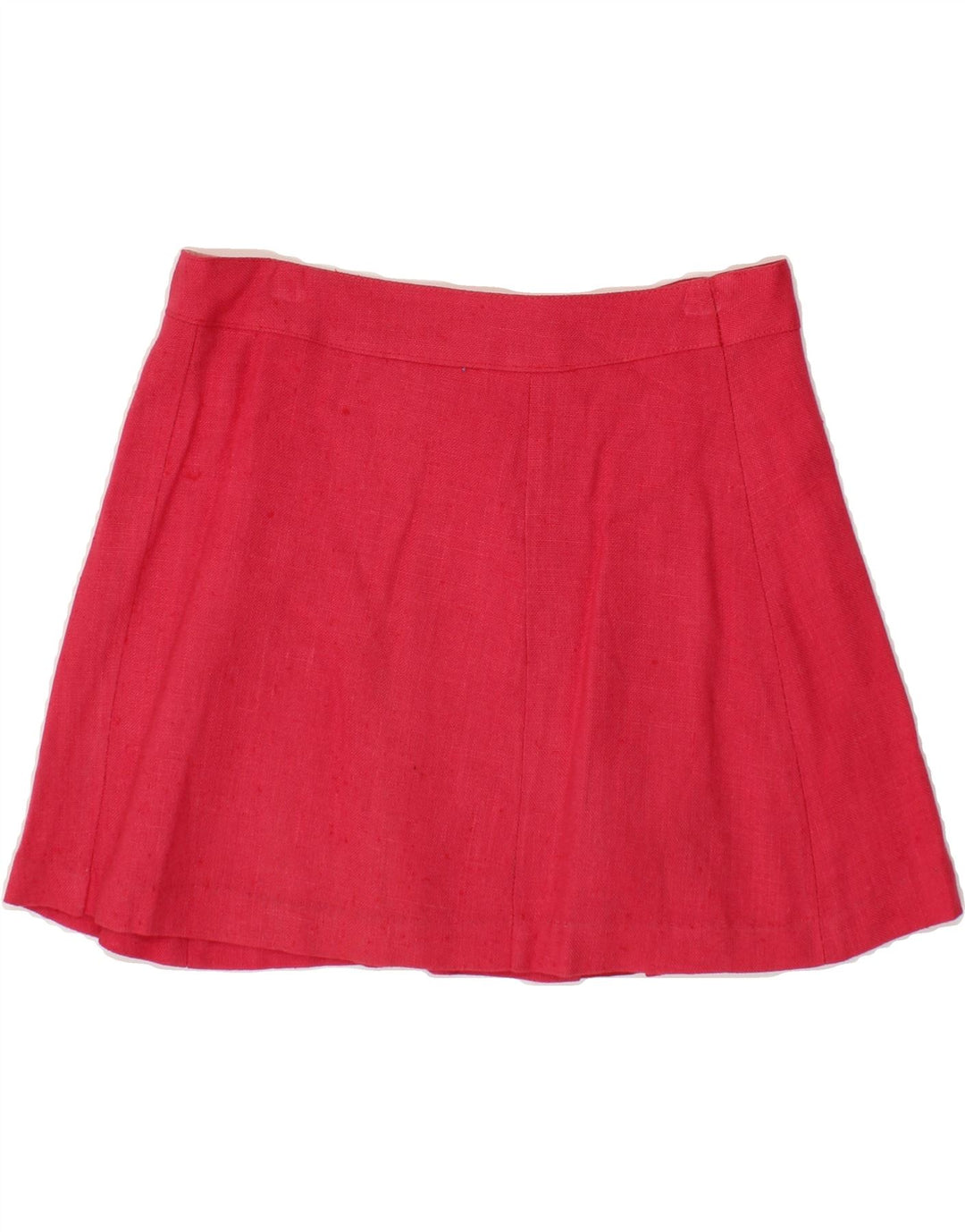 VINTAGE Womens Mini Skirt W30 Medium Red Vintage Vintage and Second-Hand Vintage from Messina Hembry 