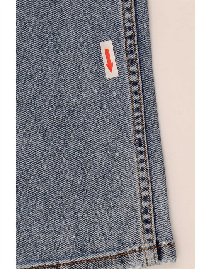 Wrangler Herre Texas Stretch Straight Jeans W34 L30 Blå Bomuld