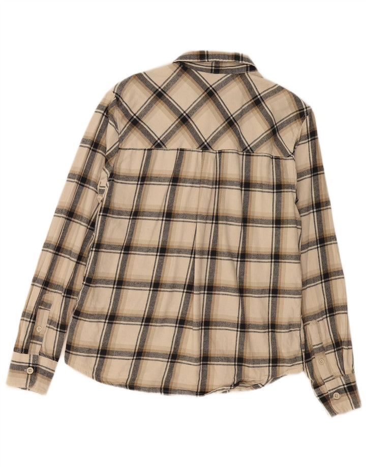 Mountain Warehouse Herre Flanelskjorte Medium Beige Ternet Bomuld