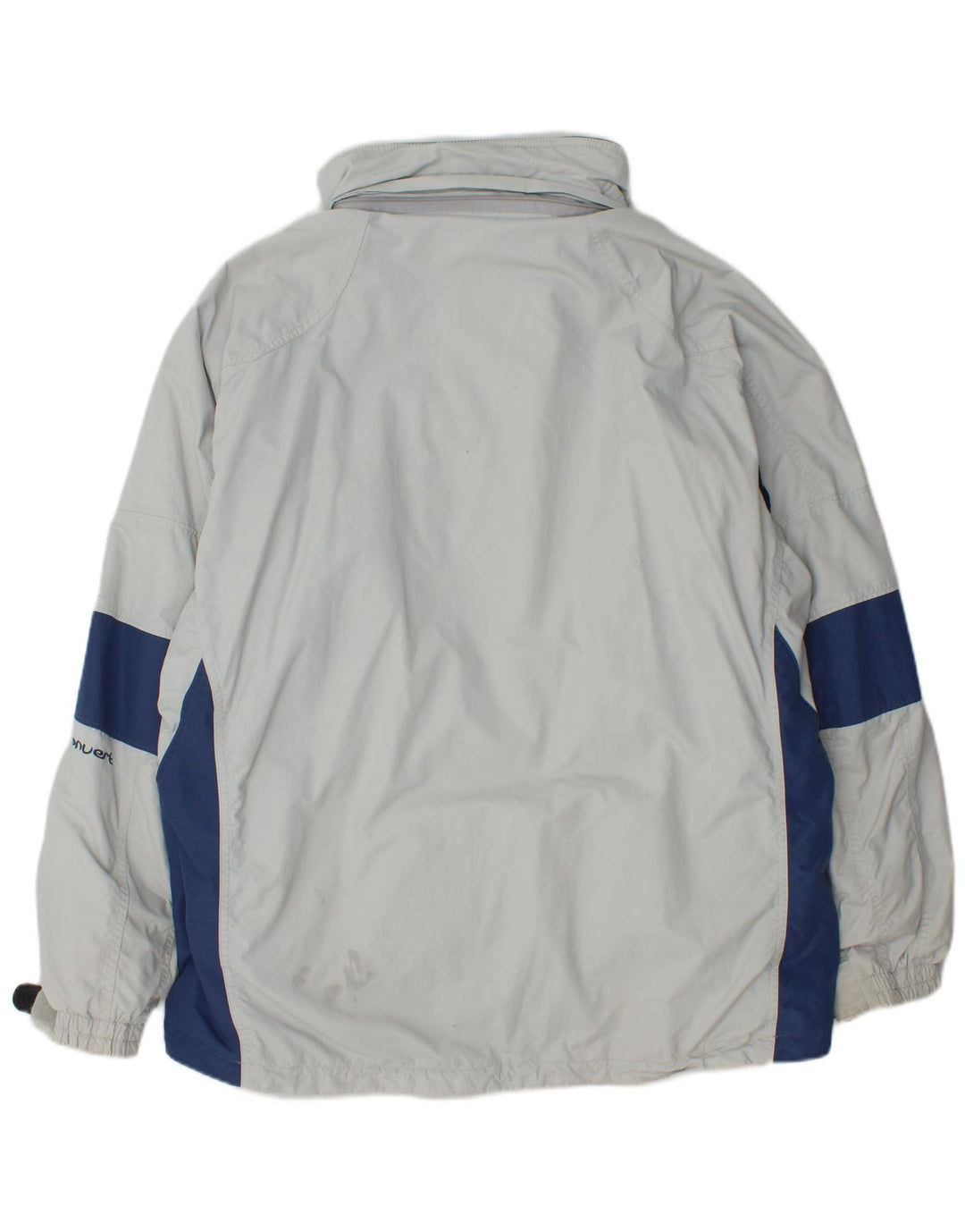 Columbia Herre Windbreaker Jacket UK 40 Large Blue Colourblock Nylon