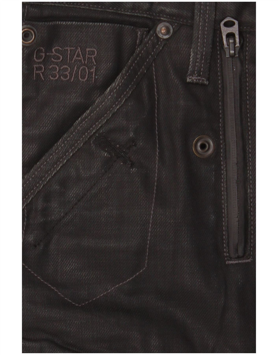 G-Star Herre Slim Cargo Bukser W33 L32 Sort Bomuld
