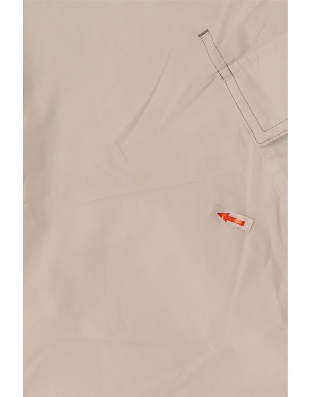 Adidas Herre Straight Cargo Capri Bukser XL W36 L19 Hvid Polyester
