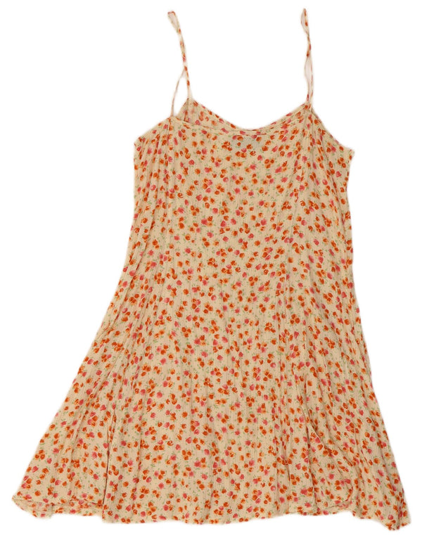 Onyx Solkjole til kvinder UK 4 XS Beige Floral