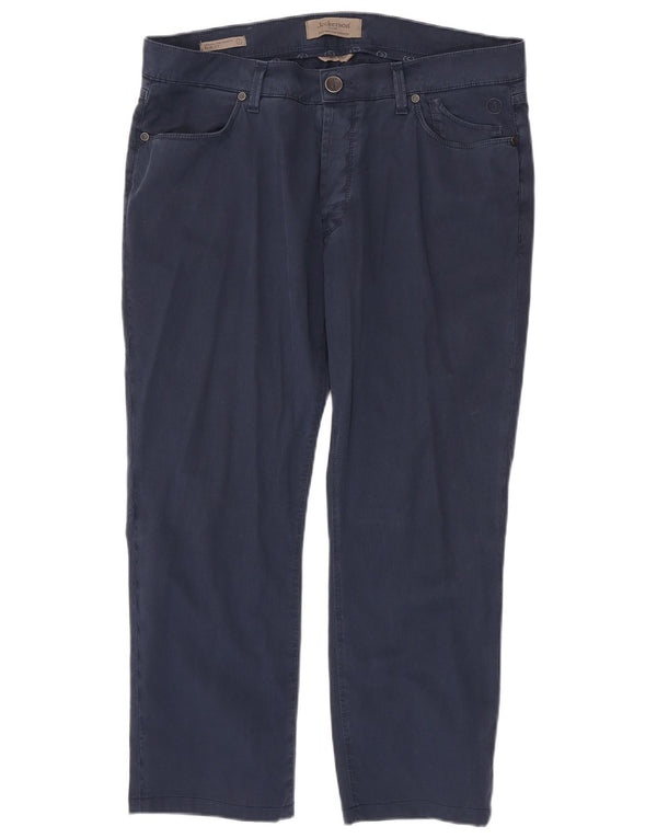 Jeckerson Herre Slim Fit Casual Bukser W36 L26 Marineblå Bomuld