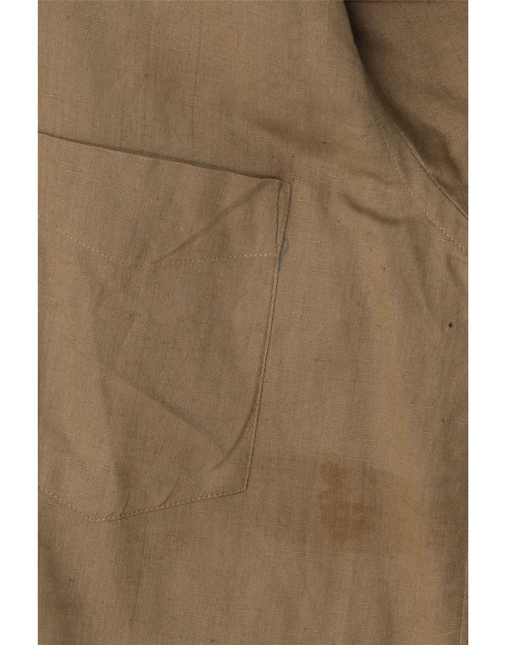 Boggi Herreskjorte Medium Khaki Bomuld