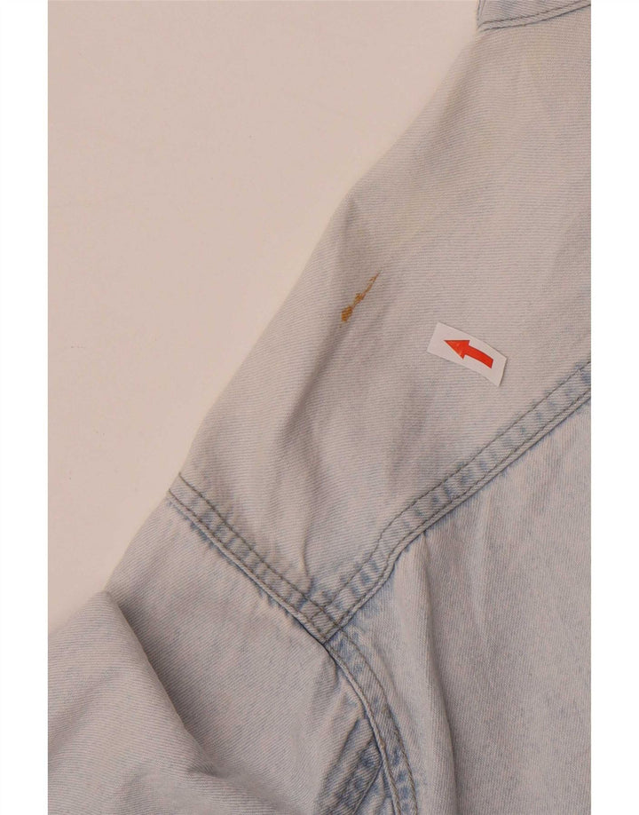 Levi's Denimskjorte til mænd, lille blå bomuld