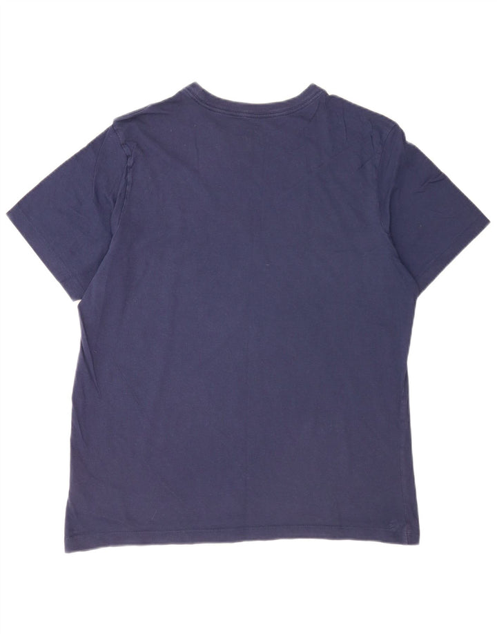Nike grafisk t-shirt til mænd, medium marineblå bomuld