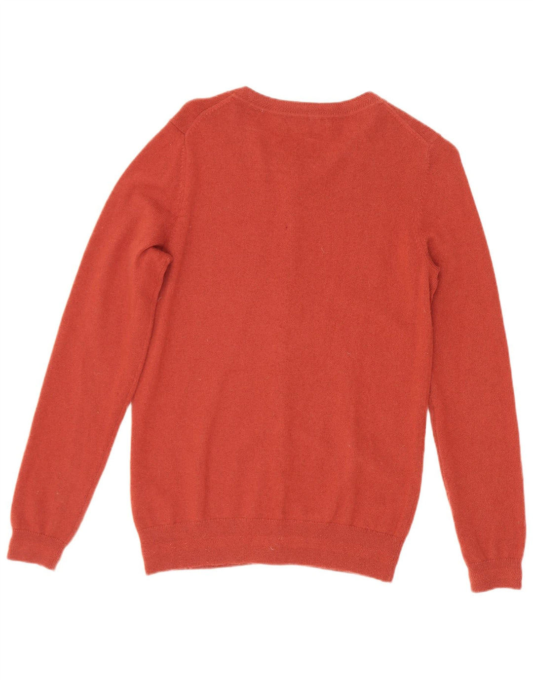 Boden Dame Cardigan Sweater UK 10 Small Red Cashmere