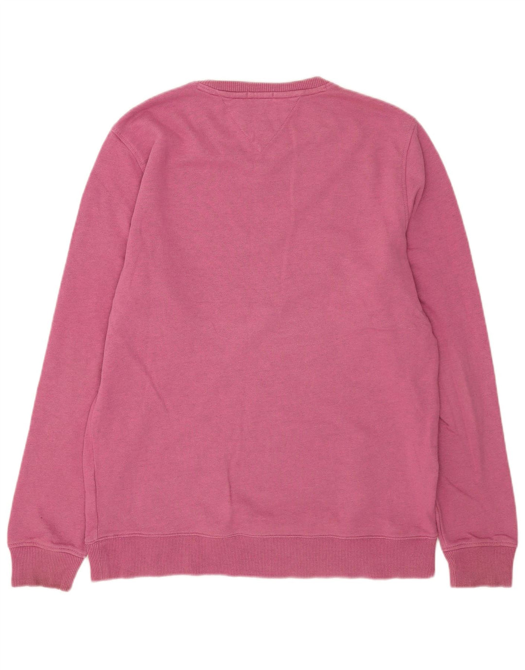 Tommy Hilfiger Herre Regular Fit Grafisk Sweatshirt Jumper Large Pink Bomuld