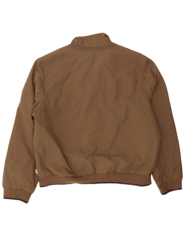 Geox Respira Bomberjakke til mænd UK 48 4XL Brun Nylon