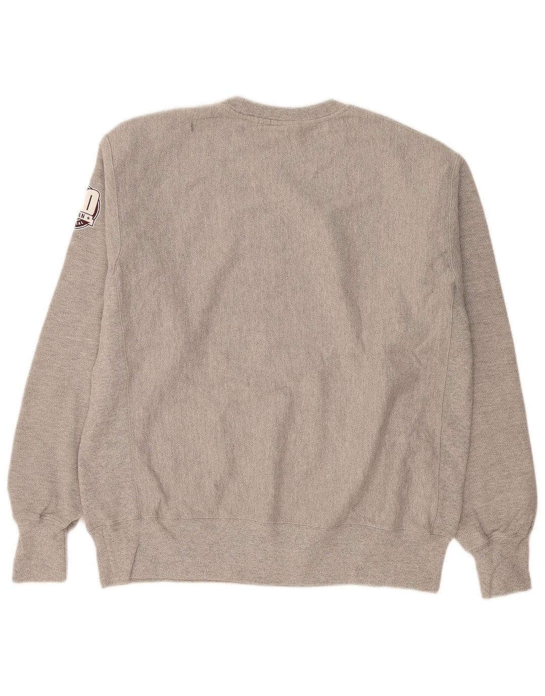Champion Herre Grafisk Sweatshirt Jumper Stor Grå Bomuld