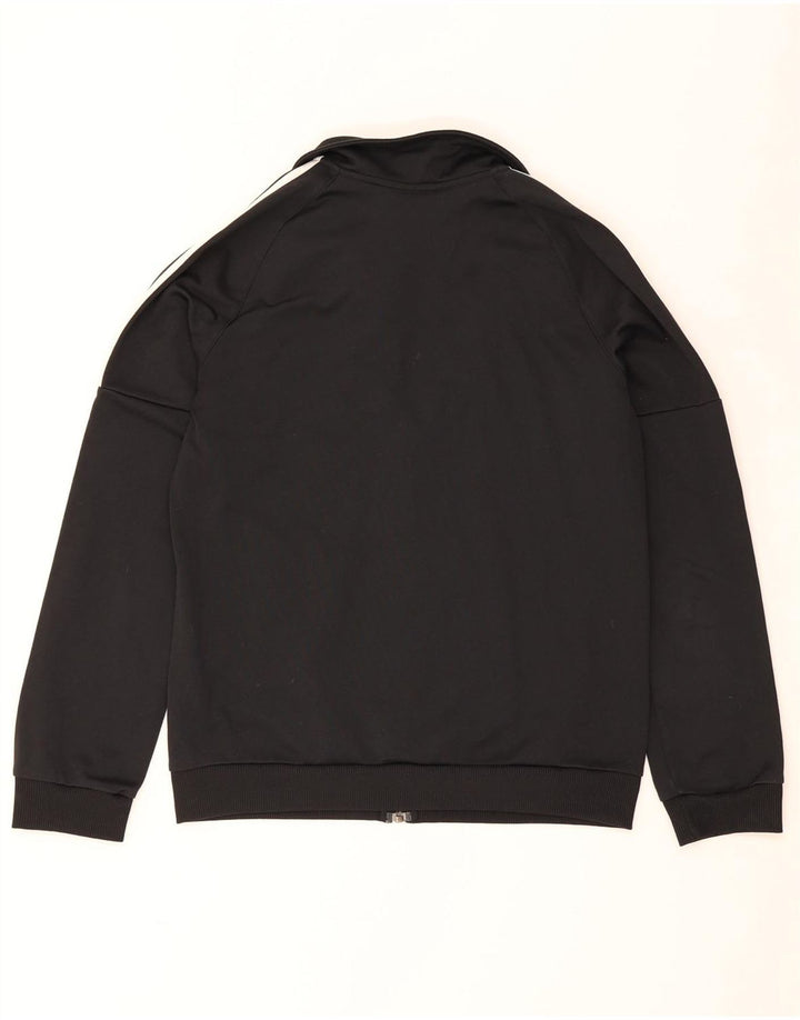 Adidas træningsdragt topjakke til kvinder UK 12/14 Medium Black Polyester